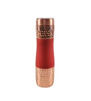 Botella de Agua de Cobre a Prueba de Fugas, de Metal Puro, Ideal para Viajes, Libre de BPA, Reutilizable, para Bebidas Ayurvédicas, Regalos de Boda