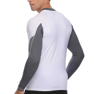 T-shirt de compression MMA Rush Guard, vente en gros, impression par sublimation personnalisée, rashguard de grappling Jiu Jitsu Bjj à manches longues - Product Image 2