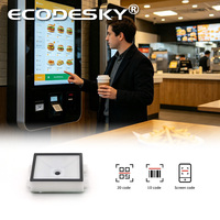 Módulo Lector de Códigos de Barras EMT8050SCmini RS232 USB, Motor Escáner de Códigos 1D 2D PDF417 QR para Kiosco
