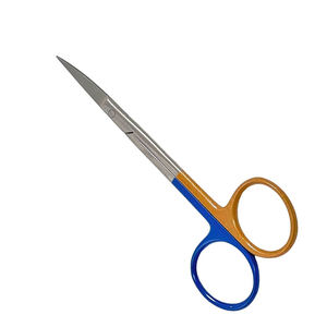 Design personnalisé Ciseaux chirurgicaux à iris à lame incurvée Métal au fini terne Ciseaux à iris chirurgicaux en acier inoxydable - Product Image 1