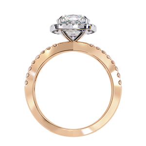 Anillo de diamante con corte de cojín de moissanita de 2,23mm, joyería fina de 5,14 gramos para fiesta de boda o aniversario, certificado IGI - Product Image 4