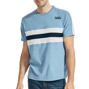 T-shirt pour homme personnalisé, style décontracté, couleur personnalisée, 100% coton, respirant, séchage rapide, logo personnalisé, fabricant pakistanais - Product Image 2