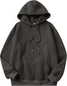 Sudadera con capucha de gran tamaño de algodón de 360g de peso pesado unisex, conjunto de invierno para hombre con estampado de soplo, sudaderas con capucha de fabricante de soporte personalizado de una pieza - Product Image 4