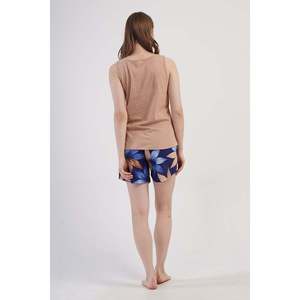 KADIN P.SUPREM XXL O YAKA GENIS ASKILI ETEGI OVAL SORT TAKIM - BEIGE - BEIGE - Product Image 4