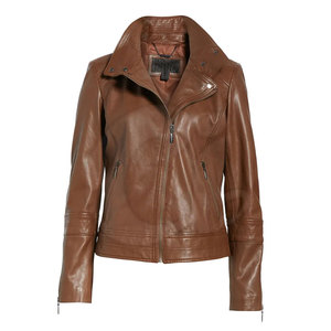 Chaqueta de Invierno de Cuero Genuino para Mujer, Cómoda, Transpirable, Impermeable y Resistente al Viento, Marca Privada, Ropa de Moda - Product Image 5