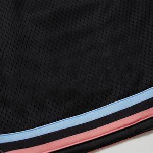 Pantalones Cortos de Baloncesto Personalizados de Alta Calidad con Logotipo Frontal, Talla Grande, Transpirables, Bordados, de Malla de Poliéster - Product Image 4