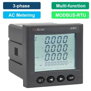 <span class=keywords><strong>Acrel</strong></span>-Medidor multifunción trifásico para montaje en panel, pantalla LCD, control de potencia para Puerto RS485, 2/KC - Product Image 2