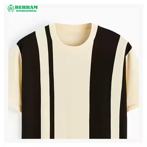 T-shirt pour homme en coton mélangé avec logo imprimé personnalisé, taille plus, nouvelle mode, écologique, respirant, taille adulte - Product Image 3