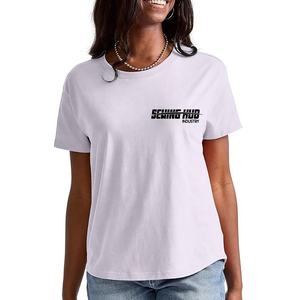 Transpirable Fabricantes Custom 100 algodón completo Impreso Camisetas Camiseta de manga corta Mujeres prendas de vestir y ropa casual - Product Image 1