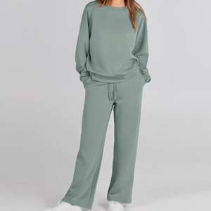 Servicio OEM, chándales de lana de algodón para mujer, chándales de lana de algodón de secado rápido para mujer, chándales recién llegados - Product Image 3