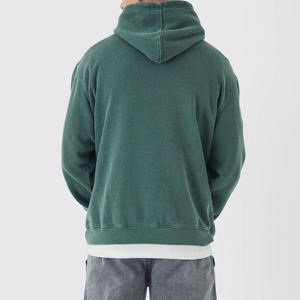 Sudadera con Capucha para Hombre, Diseño Personalizado con Logotipo ODM, Gruesa, Estampada, Mezcla de Poliéster/Algodón, Transpirable, Talla Grande - Product Image 2