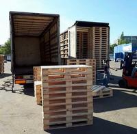 Palette en bois massif de qualité supérieure, prix usine, norme européenne 1200*800, vente en gros