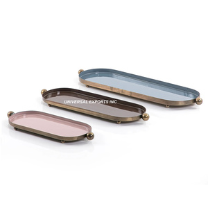 Plateau à chocolat en métal fini doré Plateau à chocolat fait main d'excellente qualité Nouveau plateau à chocolat classique et élégant - Product Image 2