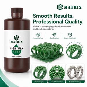 Résine de cire coulable à 90 % pour bijoux en or et en argent, matériau de coulée à la cire perdue 405 nm - Product Image 4