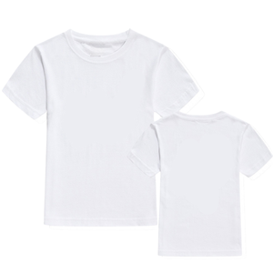 Diseño de Logotipo Personalizado OEM, Uniforme Informal de Verano, Talla Grande, Teñido a Mano, Color Sólido, Cuello Redondo - Product Image 4