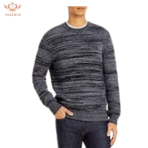 Plus Size Men's High Quality Crew <b>Neck</b> Knitted Printed Sweatshirts Slim Fit Winter Wear 100% Cotton Eco-Friendly Customized - Product Image 6