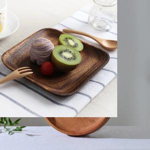 Plateau de service rectangulaire en bois d'acacia fait à la main, moderne et luxueux, vente chaude, 100 pièces, pour fruits, salades, mariages, événements, cuisine - Product Image 6
