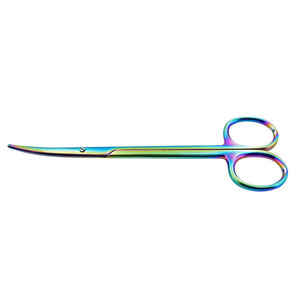 Certified Best Quality 12cm Micro Highmed Dissecting Scissor 1x2 Teeth German Stainless <b>Instruments</b> <b>Basis</b> <b>Surgical</b> <b>Instruments</b> - Product Image 3