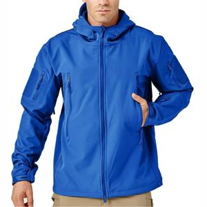 Chaqueta Táctica Personalizada al por Mayor para Hombre, Chaqueta Impermeable de Invierno, Chaqueta Softshell Transpirable de Nailon y Poliéster para Hombre - Product Image 1