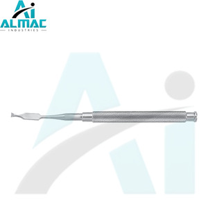 ALMAC Ciseau à os dentaire allemand en acier inoxydable Autoclavable Réutilisable Outil de coupe d'os de précision pour chirurgies dentaires Manuel - Product Image 3