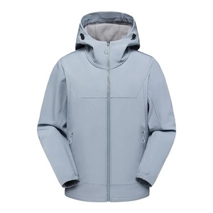 2025 nuevo Otoño Invierno impermeable transpirable al aire libre ruso cremallera calentada Softshell chaqueta hombres mujeres - Product Image 5