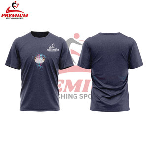 260 gramos 60% algodón 40% poliéster liso en blanco hombres camiseta de gran tamaño para camisetas de impresión personalizadas - Product Image 6