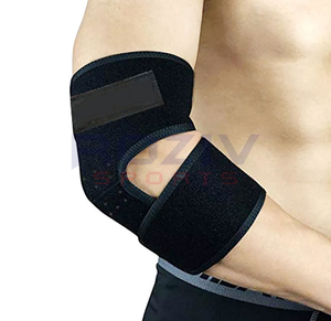 สายรัดข้อศอกสำหรับยกน้ำหนักและเพาะกาย ปรับได้ ยืดหยุ่น ไม่ลื่น ระบายอากาศได้ดี น้ำหนักเบา บรรเทาอาการปวด ผลิตจากผ้าฝ้ายคุณภาพสูง ปรับแต่งได้ - Product Image 6