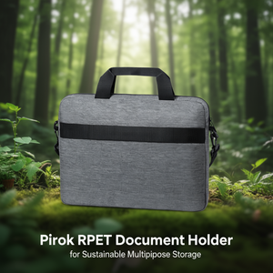 Pirok RPET <b>Document</b> <b>Holder</b> for Sustainable Multipurpose Storage - Product Image 3