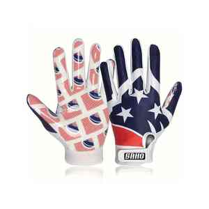 Gants gaéliques GAA personnalisés fabriqués au Pakistan avec paumes rembourrées en tissu léger et sublimation du logo de l'équipe - Product Image 5