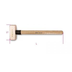 ค้อนก้อนเนื้อแวววาวไม่ประกายเครื่องมือรุ่นเบต้าพร้อมเพลาไม้ - Product Image 1