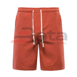 <b>Men's</b> Casual Summer Shorts Comfortable Cotton Simple Pants with Solid Pattern Digital Printing New Fashion <b>Beach</b> <b>Trousers</b> - Product Image 2