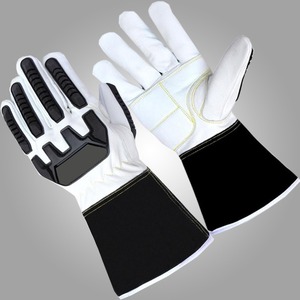 Gants résistants aux chocs flexibles et confortables avec bracelet réglable Gants résistants aux chocs - Product Image 4