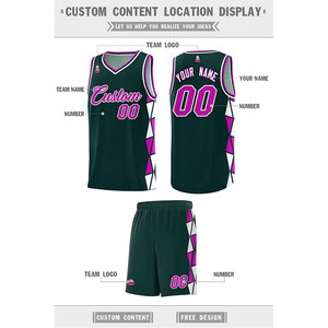 Uniformes de basket-ball personnalisés à manches courtes pour les compétitions, vêtements de sport pour hommes et femmes - Product Image 5