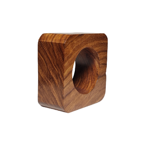 แหวนผ้าเช็ดปากทำจากไม้อะคาเซียสินค้าขายดีทำด้วยมือ - Product Image 1