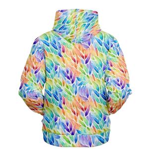 Felpa <span class=keywords><strong>con</strong></span> Cappuccio Unisex Invernale Personalizzata 100% Cotone <span class=keywords><strong>con</strong></span> <span class=keywords><strong>Zip</strong></span> Oversize Stile Harajuku - Product Image 3