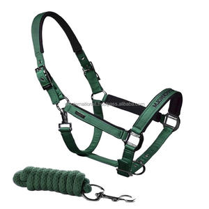 Colonne de cheval personnalisée en PP et nylon Licou pour cheval Léger fait à la main en nylon Licou pour cheval en plusieurs couleurs et tailles - Product Image 4