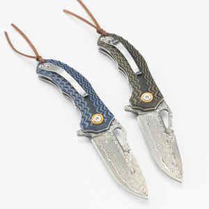 Couteau droit extérieur Durable à bas prix coupe-viande Portable couteau de chasse tranchant avec gaine - Product Image 4