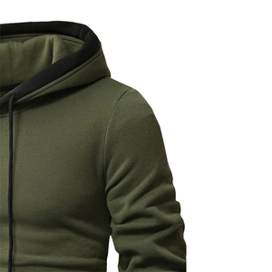 Dernière Offre Spéciale sweats à capuche pour hommes sweatshirts fabricant de vêtements personnalisés vêtements de sport hauts pullover épais polaire sweats à capuche pour hommes - Product Image 6