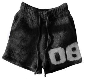 Pakistan fait hommes Shorts Premium coton couleurs unies haute rue mode tendance tenue décontractée - Product Image 5