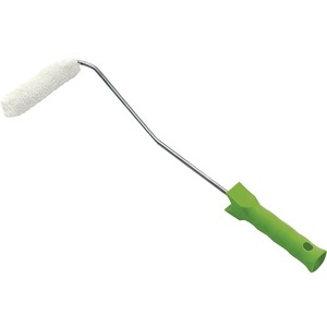 NLLE 100mm Wide Roller <b>Brush</b> with 12mm Pile Height 15mm Core 6mm Polyacrylic Handle for Small Area Painting - Product Image 1