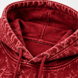 Nuevo Conjunto de Sudadera con Capucha y Pantalones Cortos de Forro Polar 100% Algodón Transpirable de 200g para Hombre, Personalizable con Tu Logotipo y Marca Privada, Estilo Urbano de Invierno - Product Image 6