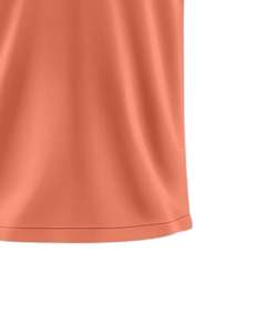 Camiseta Polo Personalizada para Hombre, Color Naranja Melocotón, Manga Corta, Camiseta de Golf, Tejido Suave y Transpirable, Ropa Casual, OEM Personalizado - Product Image 5