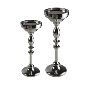 Bougeoirs en or fantaisie de luxe pour mariage Bougeoir décoratif en métal pour la décoration de la maison Design personnalisé disponible - Product Image 1