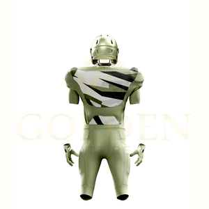 Uniformes de Fútbol Americano de Alta Calidad para Hombre, Conjuntos Deportivos Ligeros 100% Poliéster, Colores Personalizables, Servicio OEM - Product Image 5