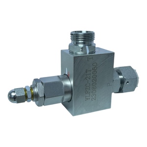 Para válvula de alivio hidráulica XCMG Original 803076104 modelo para piezas de maquinaria de construcción de excavadora XE265C - Product Image 1