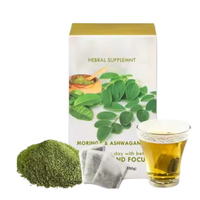 Meilleures ventes Sachet de thé séché en feuilles de Moringa/Sachet de thé au Moringa en vrac pour infusions d'herbes du Vietnam