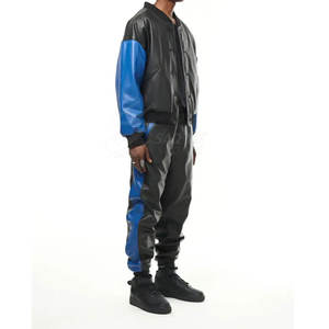 Vente en gros de survêtements en cuir légers de qualité supérieure pour homme - Product Image 4