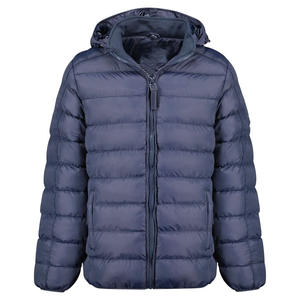 Veste matelassée matelassée à fermeture éclair à capuche réglable classique pour hommes vêtements d'extérieur chauds isolés légers à la mode veste spéciale d'hiver - Product Image 6