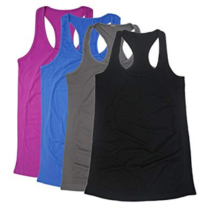 Camiseta sin mangas cómoda y duradera para mujer, para entrenamientos de gimnasio, correr, sesiones de yoga, propiedad anticontracción - Product Image 5