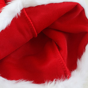 Xmas <b>Christmas</b> <b>Hat</b> Unisex Large Size <b>Adults</b> Thick <b>Christmas</b> Party Holiday Plush Santa Claus <b>Hats</b> - Product Image 3